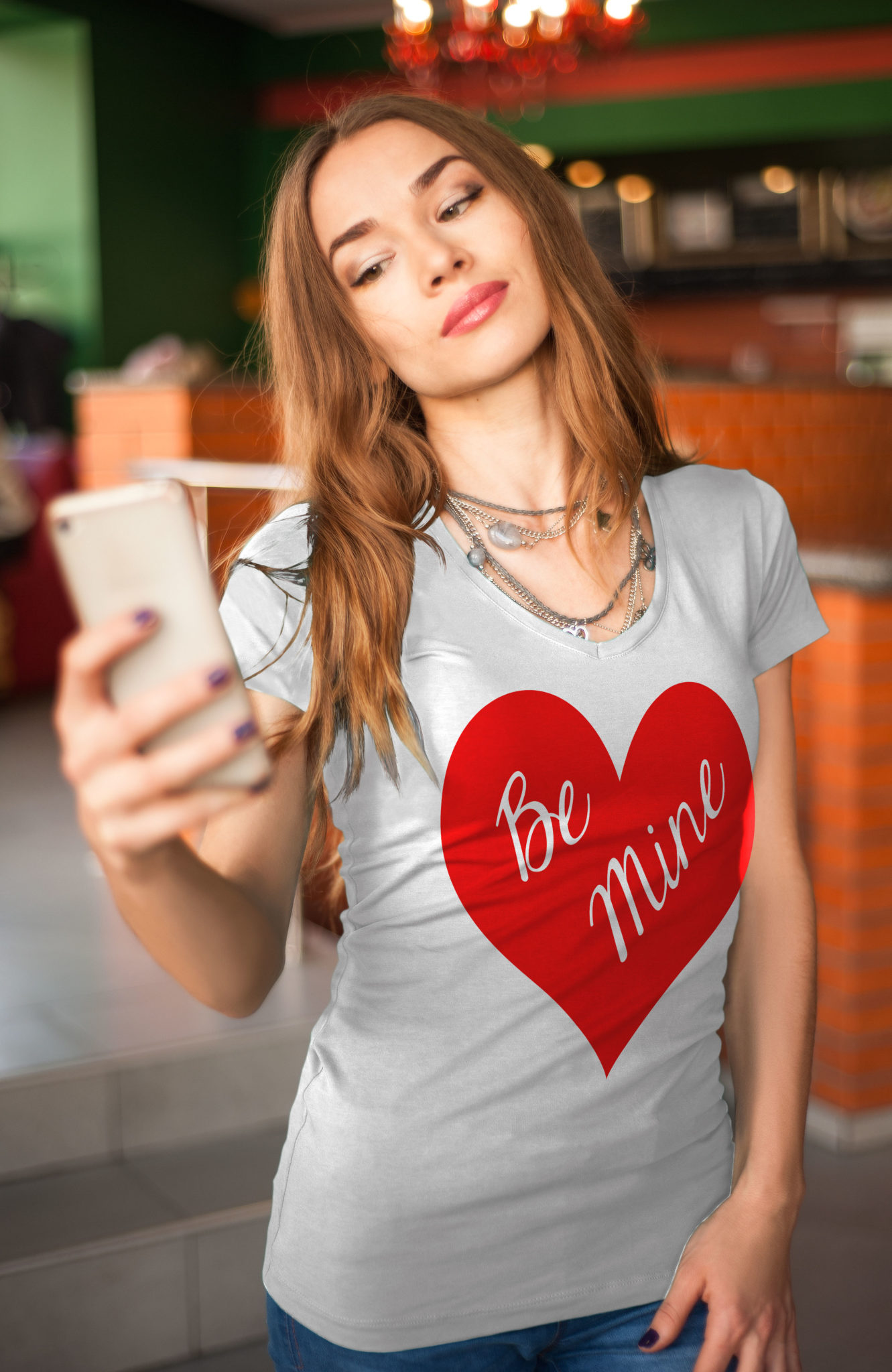 'Be Mine' Valentine's Day Statement Shirt