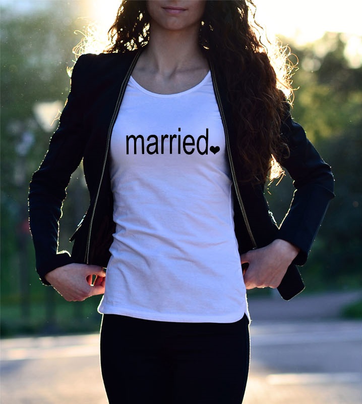 'married' Statement Shirt