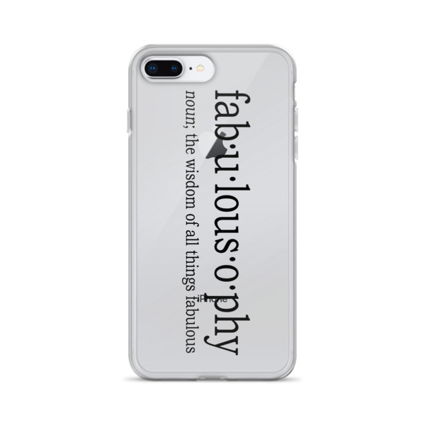 'Fabulousophy' Logo iPhone Case - Image 3