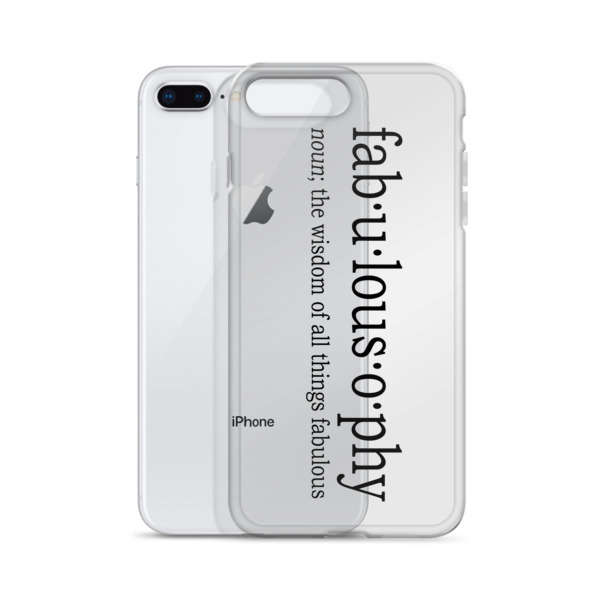 'Fabulousophy' Logo iPhone Case - Image 4
