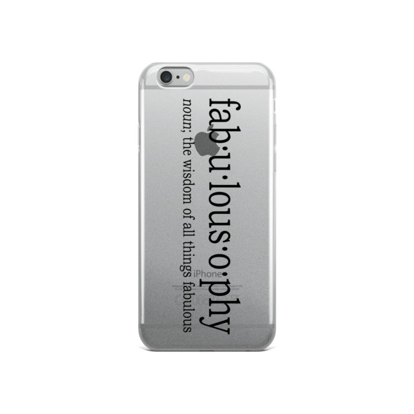 'Fabulousophy' Logo iPhone Case - Image 2