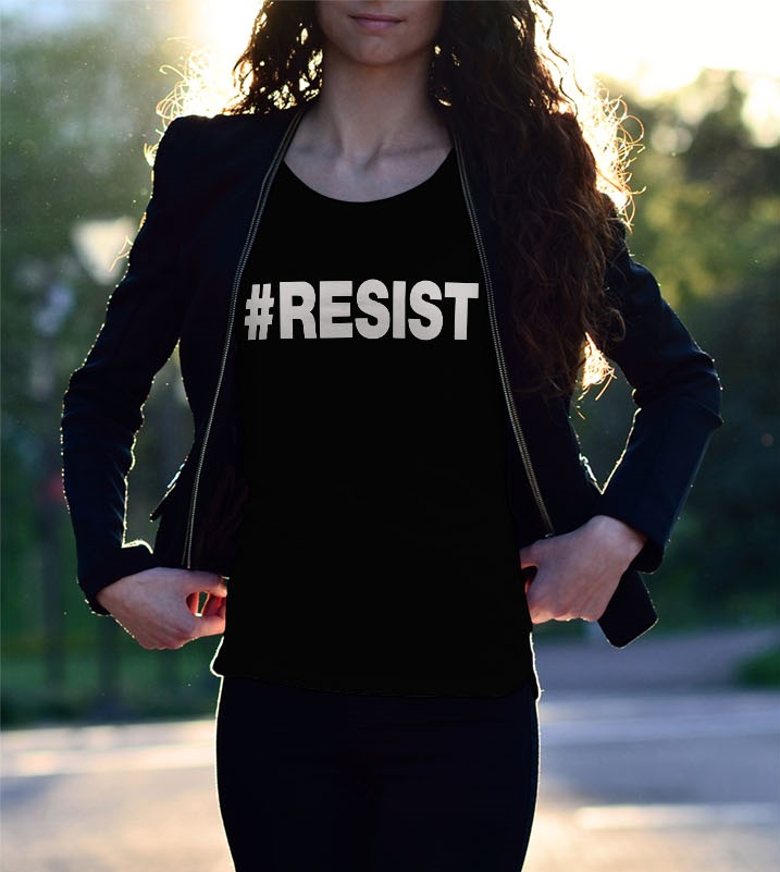 'RESIST' Statement T-Shirt - Image 2